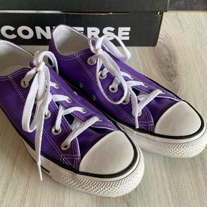 Converse - Chuck Taylor Allstar, Electric Purple, Mens 4 = Women’s 6